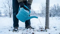 Behöver man vattna träd på vintern? Svaret kan överraska