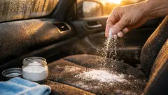 Så får du bort dålig lukt i bilen med bikarbonat – steg för steg