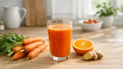 Så gör du morotsjuice hemma: enkelt recept, näring och bästa knepen